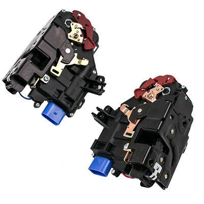 2x DELANTERO IZQUIERDA + DERECHA PUERTA CERRADURA ACTUADOR compatible para SEAT SKODA VW